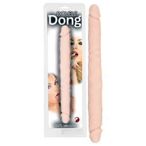 You2Toys - Double Dong - Dildo aus 100 % Silikon (natur)