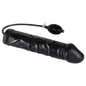 You2Toys - Aufblasbarer Latex-Analdehner - Groß (Schwarz)
