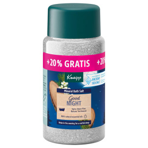 Kneipp Good Night Premium Mineral-Badesalz (600 g)