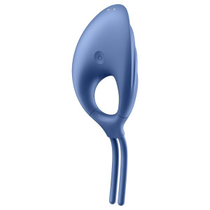 Satisfyer Swordsman - Wiederaufladbarer, vibrierender Penisring (blau)