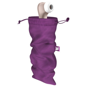 Satisfyer Treasure Bag L - diskrete Aufbewahrungstasche - mittel (lila)