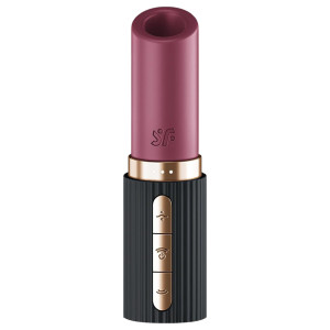 Satisfyer Deep Kiss - Luftdruck-Lippenstiftvibrator (schwarz)