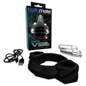Bathmate Hydro Vibe - hydrotherapeutischer Vibrationsring (schwarz)