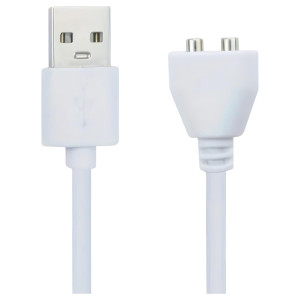 Pleasure Charge Loveline - magnetisches USB-Ladekabel (weiß)
