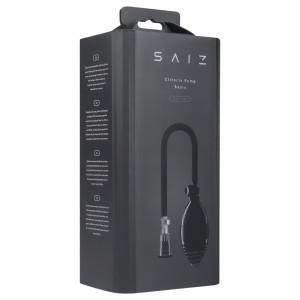 Saiz Basic - Klitorispumpe (transparent-schwarz)