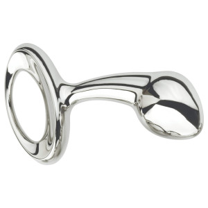 Njoy S - kleiner Analplug aus Metall (silber)