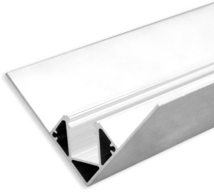ISOLED Profilé pour construction sèche LED angle intérieur, 200 cm - Profilés LED et profilés encastrés