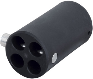 Remplacement connecteur WENTEX 4 voies Ø35 mm Noir - Matériel pour Pipe & Drape