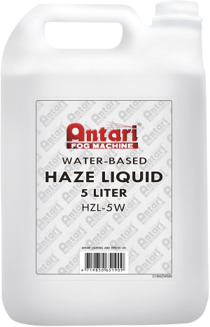 ANTARI Hazer Fluid HZL-5W 5 litres - à base d'eau - Liquide à brouillard