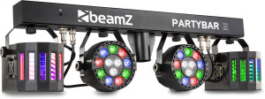 beamZ PartyBar2 avec 2x PAR + 2x Derby - Kits complets