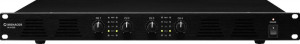 MONACOR PA-4120D Amplificateur PA 4 canaux classe D - Installation amplificateurs