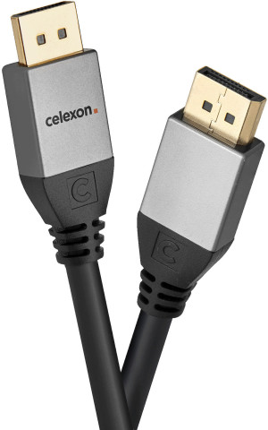 celexon Câble DisplayPort 4K 3,0m - Professional Line - Câbles DisplayPort