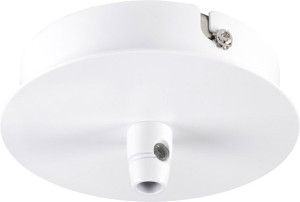 SLV FITU, patère 1 passe-fil intérieure, ronde, blanc - Accessoires divers