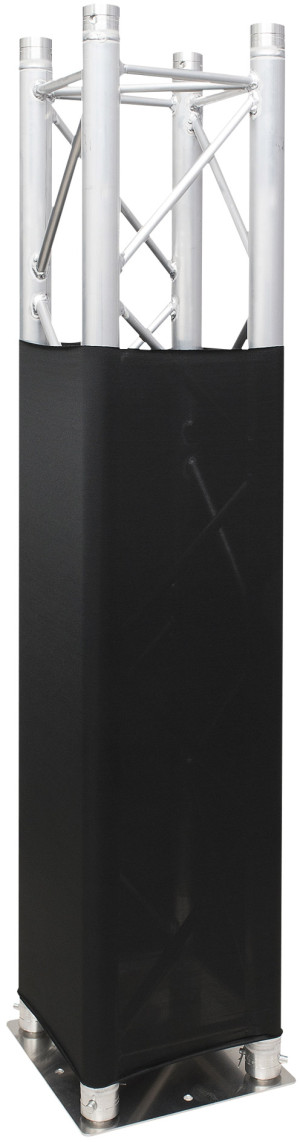 SHOWGEAR Housse pour structures alu Stretch 210 g/m² Noir - 100 cm - Housses diverses