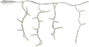 SHOWTEC LED Gum Icicle FX Light WW Blanc - 200 LED - 5 m - Guirlandes lumineuses