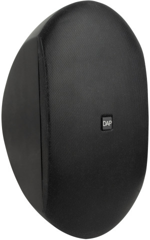 DAP-Audio WMS6T-B Enceinte murale passive 6,5 pouces - 100 V - noir - Haut-parleurs ELA 100 V