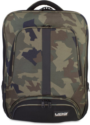 UDG Ultimate Backpack Slim Noir Camo Orange - Sacs à dos et valises à roulettes