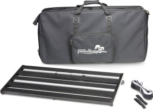Palmer PEDALBAY® 80 - Pedalboard variable avec housse de transport matelassée 80 cm - Sacs pour matériel de sonorisation