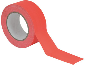 Accessory ACCESSOIRES Ruban Gaffa 50mm x 25m néon-orange UV-actif - Rubans adhésifs et plus encore