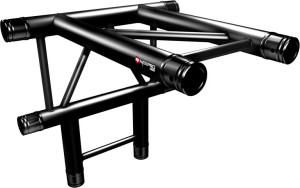 Structures alu Naxpro-Truss FD 32 C42H 90° 4 Chemin Angle Noir - FD 32