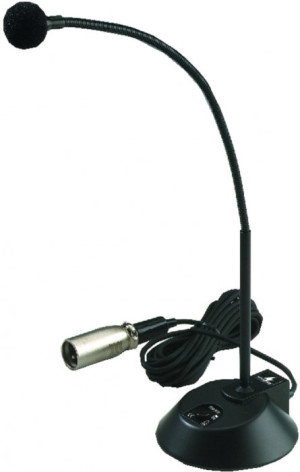 MONACOR ECM-310P Microphone de table Public Adress - Installation microphones