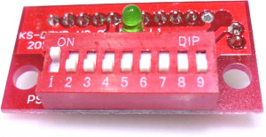 Ersatzteil Dip-Schalter 9-pol NH-30 - Pièces de rechange