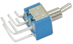 Ersatzteil switch (entrée) TRM-422 6-Pin 2 positions horizontal - Pièces de rechange