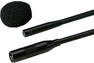IMG Stageline MONACOR EMG-500P Micro électret col de cygne - Microphones col de cygne