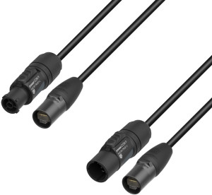 Adam Hall Cables 5 STAR H TCON N 0300 - Réseau de câbles hybrides   Neutrik etherCON® × - Câbles hybrides