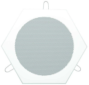 Haut-parleur de plafond Pöschel WDE-130-10 PA - Haut-parleurs ELA 100 V