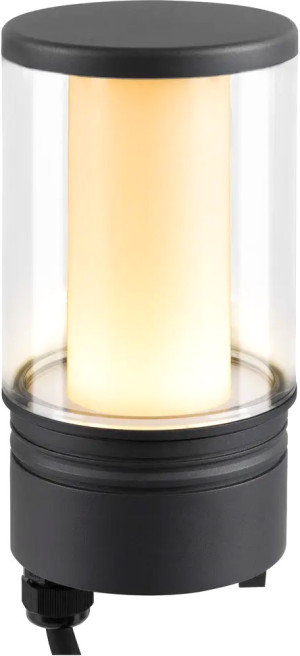 SLV M-POL M Polehead, Tête de lampe, anthracite, 19 W, 1150/1230 lm, 2700/3000 K, CRI 90, DALI - Lampes sur pied, murales et de plafond (extérieur)