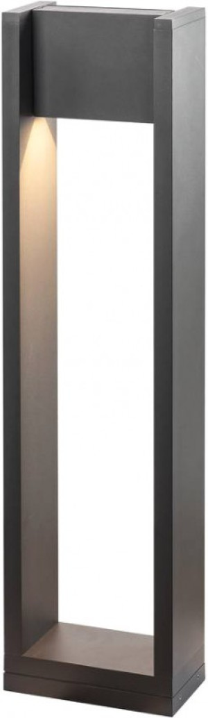 SLV QUAD LED, borne extérieure, anthracite, LED, 18W, 3000K, IP65 - Lampes sur pied, murales et de plafond (extérieur)