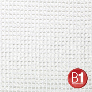 Adam Hall Accessories 0156 X 34 W - Gaze Type 201 3x4 m confectionnÃ©e avec Å“illets blanche - Tissus et filets