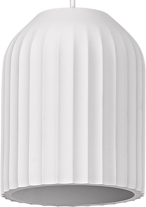 LEDVANCE Decor Routes en plâtre Suspension 150 1XE27 Blanc - Lampes pendulaires