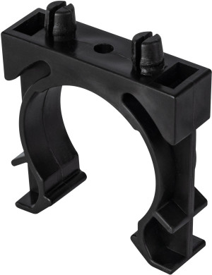 WENTEX Clip métallique pour chariot de transport de tubes et rideaux Pour montants courts - Matériel pour Pipe & Drape