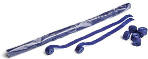 MagicFX Bande décorative Magic FX 10 m x 1,5 cm - Bleu foncé - Serpentin papier