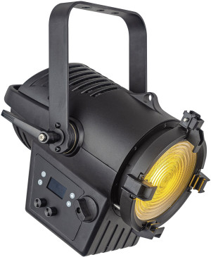 SHOWTEC Performer 1500 Fresnel 100 W réglable Blanc chaud Fresnel LED pour théâtre - Tungstène - Projecteurs de théâtre