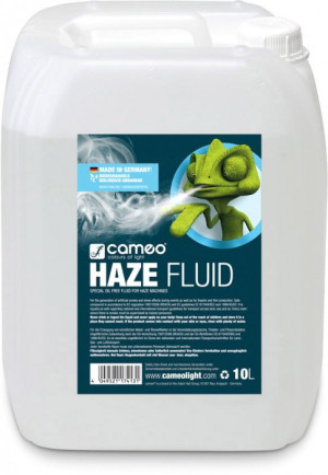 Cameo HAZE FLUID 10 L - Liquide pour effet de brouillard pour une fumée fine et longue tenue - Liquide à brouillard