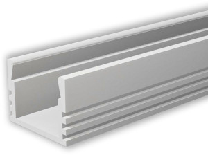 ISOLED Profil de montage LED MAXI-AB V2, anodisé L: 200cm - Profilés LED et profilés encastrés