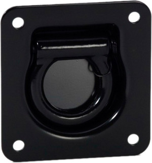 Adam Hall Hardware 5801 BLK - Anneau de Levage noir - Accessoires construction de malles