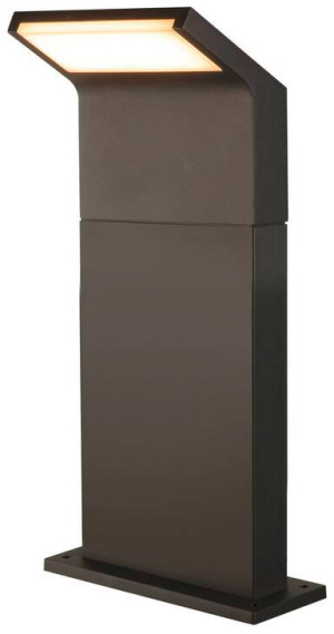 SLV ORDI II, POLE 45, Lampadaire d'extérieur, carré, 2200/3000 K, IP65, noir - Lampes sur pied, murales et de plafond (extérieur)