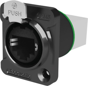 SEETRONIC RJ45 Réceptacle verrouillable pour traversée de châssis - Connecteurs RJ45 Ethercon