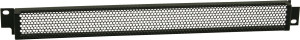 Adam Hall 19" Parts 87445 - Plaque de protection perforée 1 U pour rack 19", brute - Accessoires construction de malles