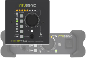 Panneau de commande à distance INTUSONIC VRE11 - Gestion de haut-parleurs