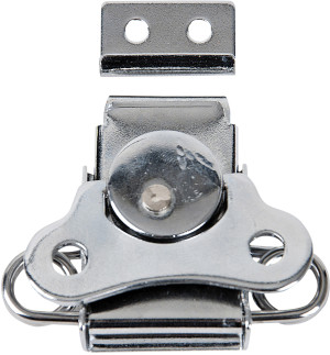 SHOWGEAR Flight Case Lock Petit, Poli 67 x 67 mm - Serrures