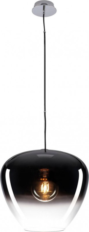 SLV PANTILO CONVEX 40, suspension intérieure, chrome, E27, max 40W - Lampes pendulaires