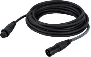 DAP-Audio FLR73 - IP65 DMX/AES-EBU XLR/M 3P vers XLR/F 3P Rean RCX3 série 3 m - Câbles DMX