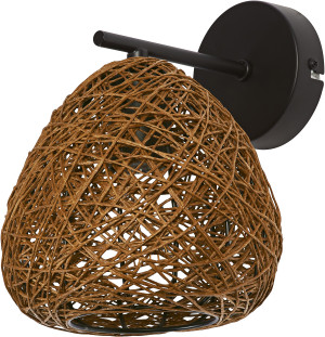 LEDVANCE Décoration murale en papier LED 1XE27 Beige - Lampes murales et de plafond