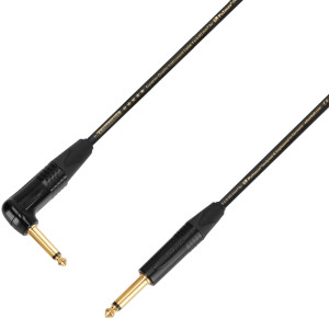 Adam Hall Cables 5 STAR IPR 0600 PALMER® CABLE - Instrumentenkabel   Palmer® & Neutrik® angled - Palmer® Câble