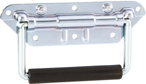 Adam Hall Hardware 34482 - Poignée de Surface à Ressort zinc - Poignées